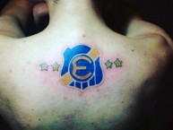 Tattoo - Tatuaje - tatuagem - Tatuaje de la Barra: Los del Cerro • Club: Everton de Viña del Mar