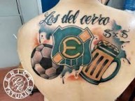 Tattoo - Tatuaje - tatuagem - Tatuaje de la Barra: Los del Cerro • Club: Everton de Viña del Mar