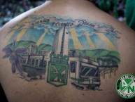 Tattoo - Tatuaje - tatuagem - Tatuaje de la Barra: Los del Sur • Club: Atlético Nacional