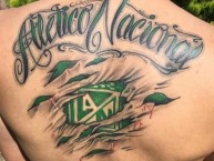 Tattoo - Tatuaje - tatuagem - Tatuaje de la Barra: Los del Sur • Club: Atlético Nacional