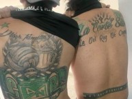 Tattoo - Tatuaje - tatuagem - Tatuaje de la Barra: Los del Sur • Club: Atlético Nacional