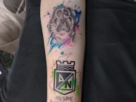 Tattoo - Tatuaje - tatuagem - Tatuaje de la Barra: Los del Sur • Club: Atlético Nacional