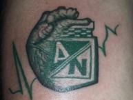 Tattoo - Tatuaje - tatuagem - Tatuaje de la Barra: Los del Sur • Club: Atlético Nacional