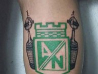 Tattoo - Tatuaje - tatuagem - Tatuaje de la Barra: Los del Sur • Club: Atlético Nacional