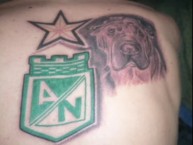 Tattoo - Tatuaje - tatuagem - Tatuaje de la Barra: Los del Sur • Club: Atlético Nacional