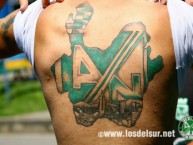 Tattoo - Tatuaje - tatuagem - Tatuaje de la Barra: Los del Sur • Club: Atlético Nacional