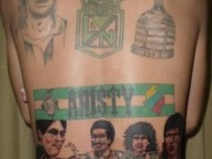 Tattoo - Tatuaje - tatuagem - Tatuaje de la Barra: Los del Sur • Club: Atlético Nacional