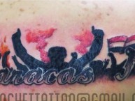 Tattoo - Tatuaje - tatuagem - Tatuaje de la Barra: Los Demonios Rojos • Club: Caracas • País: Venezuela