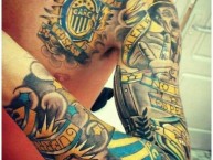 Tattoo - Tatuaje - tatuagem - Tatuaje de la Barra: Los Guerreros • Club: Rosario Central