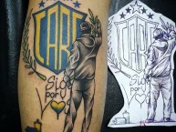 Tattoo - Tatuaje - tatuagem - Tatuaje de la Barra: Los Guerreros • Club: Rosario Central