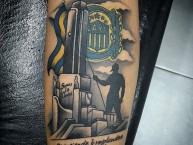 Tattoo - Tatuaje - tatuagem - Tatuaje de la Barra: Los Guerreros • Club: Rosario Central