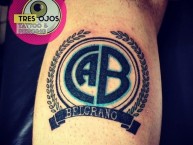 Tattoo - Tatuaje - tatuagem - Tatuaje de la Barra: Los Piratas Celestes de Alberdi • Club: Belgrano