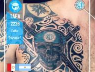 Tattoo - Tatuaje - tatuagem - Tatuaje de la Barra: Los Piratas Celestes de Alberdi &bull; Club: Belgrano &bull; País: Argentina