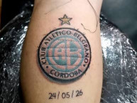 Tattoo - Tatuaje - tatuagem - Tatuaje de la Barra: Los Piratas Celestes de Alberdi &bull; Club: Belgrano &bull; País: Argentina
