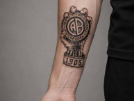 Tattoo - Tatuaje - tatuagem - Tatuaje de la Barra: Los Piratas Celestes de Alberdi &bull; Club: Belgrano &bull; País: Argentina