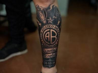 Tattoo - Tatuaje - tatuagem - Tatuaje de la Barra: Los Piratas Celestes de Alberdi &bull; Club: Belgrano &bull; País: Argentina