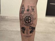 Tattoo - Tatuaje - tatuagem - Tatuaje de la Barra: Los Piratas Celestes de Alberdi &bull; Club: Belgrano &bull; País: Argentina