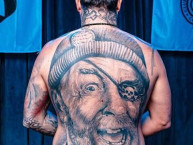 Tattoo - Tatuaje - tatuagem - Tatuaje de la Barra: Los Piratas Celestes de Alberdi &bull; Club: Belgrano &bull; País: Argentina