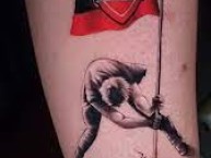 Tattoo - Tatuaje - tatuagem - Tatuaje de la Barra: Los REDiablos &bull; Club: Ñublense