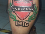 Tattoo - Tatuaje - tatuagem - Tatuaje de la Barra: Los REDiablos &bull; Club: Ñublense