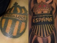 Tattoo - Tatuaje - tatuagem - Tatuaje de la Barra: Mega Barra • Club: Real España