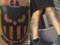 Tattoo - Tatuaje - tatuagem - Tatuaje de la Barra: Mega Barra • Club: Real España