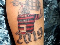 Tattoo - Tatuaje - tatuagem - Tatuaje de la Barra: Nação 12 • Club: Flamengo