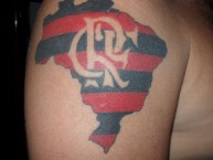 Tattoo - Tatuaje - tatuagem - Tatuaje de la Barra: Nação 12 • Club: Flamengo