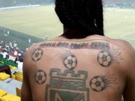 Tattoo - Tatuaje - tatuagem - Tatuaje de la Barra: Nación Verdolaga • Club: Atlético Nacional