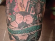 Tattoo - Tatuaje - tatuagem - Tatuaje de la Barra: Nación Verdolaga • Club: Atlético Nacional