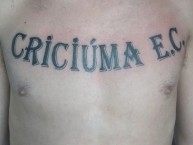 Tattoo - Tatuaje - tatuagem - Tatuaje de la Barra: Os Tigres • Club: Criciúma