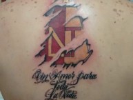 Tattoo - Tatuaje - tatuagem - Tatuaje de la Barra: Revolución Vinotinto Sur • Club: Tolima