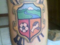 Tattoo - Tatuaje - tatuagem - Tatuaje de la Barra: Revolución Vinotinto Sur • Club: Tolima