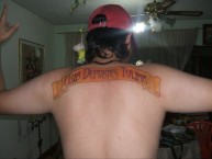 Tattoo - Tatuaje - tatuagem - Tatuaje de la Barra: Revolución Vinotinto Sur • Club: Tolima