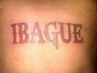 Tattoo - Tatuaje - tatuagem - Tatuaje de la Barra: Revolución Vinotinto Sur • Club: Tolima