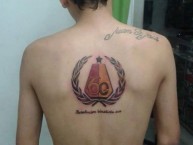 Tattoo - Tatuaje - tatuagem - Tatuaje de la Barra: Revolución Vinotinto Sur • Club: Tolima • País: Colombia