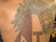 Tattoo - Tatuaje - tatuagem - Tatuaje de la Barra: Revolución Vinotinto Sur • Club: Tolima • País: Colombia