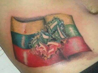 Tattoo - Tatuaje - tatuagem - Tatuaje de la Barra: Revolución Vinotinto Sur • Club: Tolima