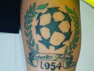 Tattoo - Tatuaje - tatuagem - Tatuaje de la Barra: Revolución Vinotinto Sur • Club: Tolima