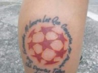 Tattoo - Tatuaje - tatuagem - Tatuaje de la Barra: Revolución Vinotinto Sur • Club: Tolima