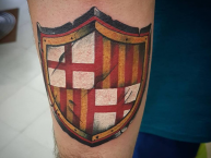 Tattoo - Tatuaje - tatuagem - Tatuaje de la Barra: Sur Oscura • Club: Barcelona Sporting Club