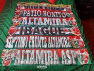 Trapo - Bandeira - Faixa - Telón - Trapo de la Barra: Aguante Sur Patriotas • Club: Patriotas Boyacá