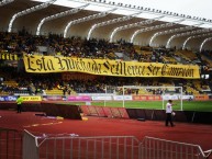 Trapo - Bandeira - Faixa - Telón - "Esta Hinchada se merece ser Campeón" Trapo de la Barra: Al Hueso Pirata • Club: Coquimbo Unido