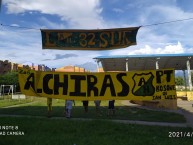 Trapo - Bandeira - Faixa - Telón - Trapo de la Barra: Alta Tensión Sur • Club: Atlético Huila • País: Colombia