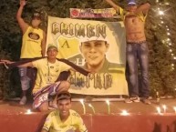 Trapo - Bandeira - Faixa - Telón - Trapo de la Barra: Alta Tensión Sur &bull; Club: Atlético Huila &bull; País: Colombia