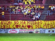 Trapo - Bandeira - Faixa - Telón - Trapo de la Barra: Armagedón • Club: Aucas