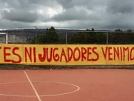 Trapo - Bandeira - Faixa - Telón - Trapo de la Barra: Armagedón • Club: Aucas