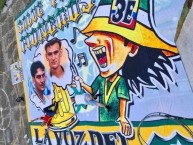 Trapo - Bandeira - Faixa - Telón - Trapo de la Barra: Artillería Verde Sur &bull; Club: Deportes Quindío