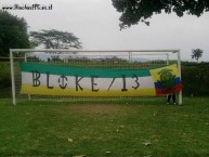 Trapo - Bandeira - Faixa - Telón - Trapo de la Barra: Artillería Verde Sur • Club: Deportes Quindío • País: Colombia