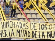 Trapo - Bandeira - Faixa - Telón - "NI SUMANDO LAS HINCHADAS DE LOS OTROS 17 EQUIPOS LLEGAN A TENER LA MITAD DE LA NUESTRA" Trapo de la Barra: Avalancha Sur • Club: Deportivo Táchira